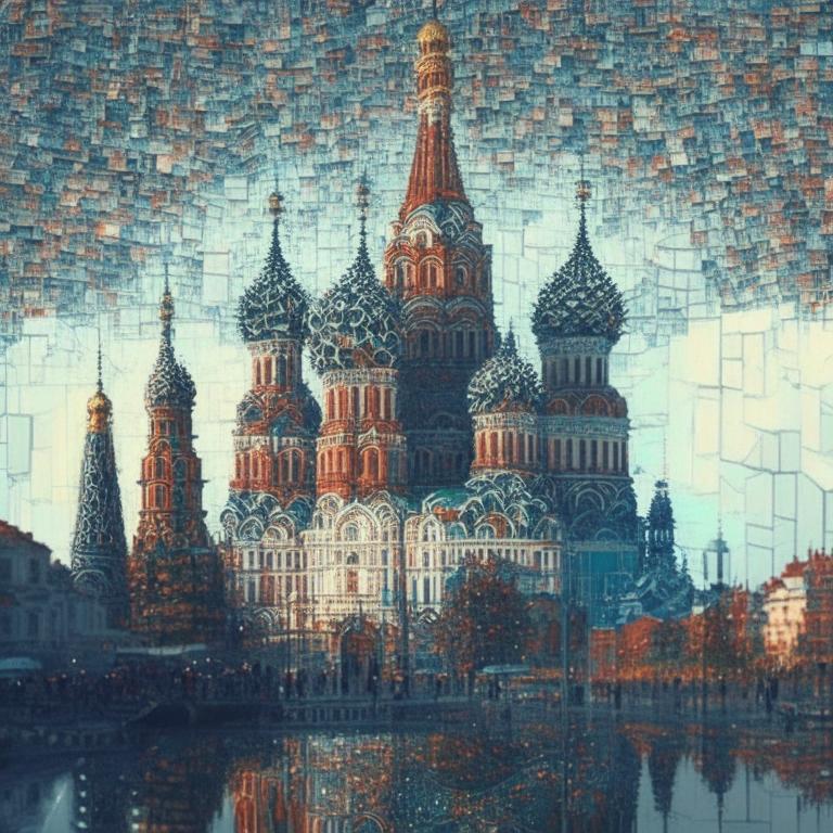 Города России глазами нейросети